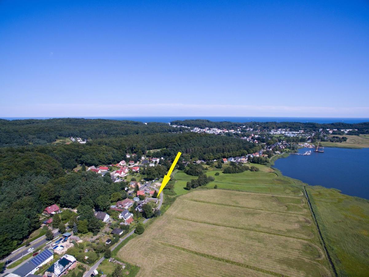 Wg Bernstein - Reetdachhaus - Ruhe Und Seeblick Sellin  Luaran gambar