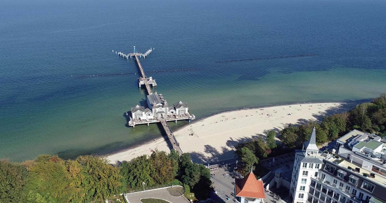 Wg Bernstein - Reetdachhaus - Ruhe Und Seeblick Sellin  Luaran gambar